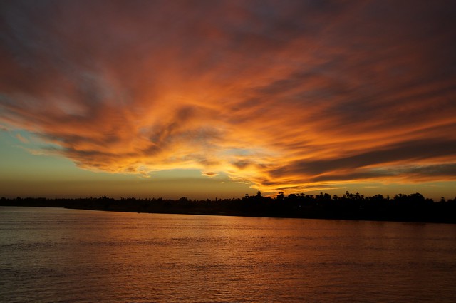 Egypt 2011 -  Nile Sunset