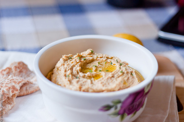 Hummus with Chives