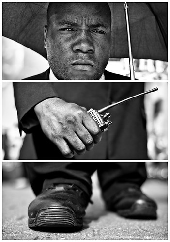 Triptychs of Strangers #18, The Revolutionary Security Guard - London