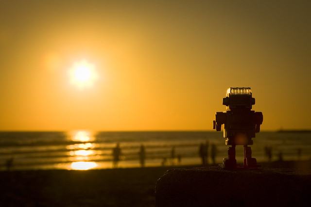 Robot Sunset