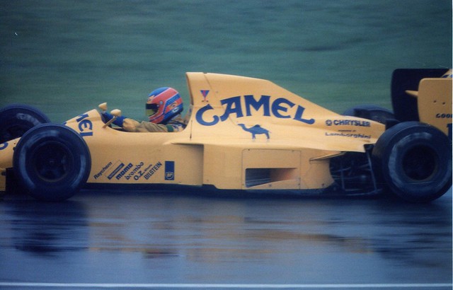 1990 F1 Canada Martin Donnelly in the Lotus Lamborghini