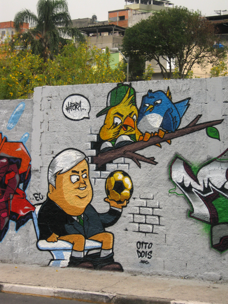 Oitodos, street art world cup
