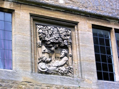 William Morris detail, Kelmscott Manor.