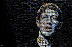 Mark Zuckerberg's portraits
