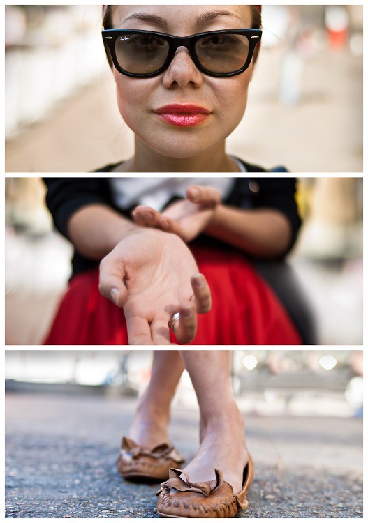 Triptychs of Strangers #22, The Ageless Sunday Lady