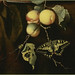 Laurens Craen 'Still Life..with a Swallowtail Butterfly'(detail) 1653 oil on panel