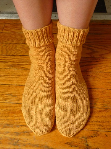 Finished Knit: No Sweat Socks