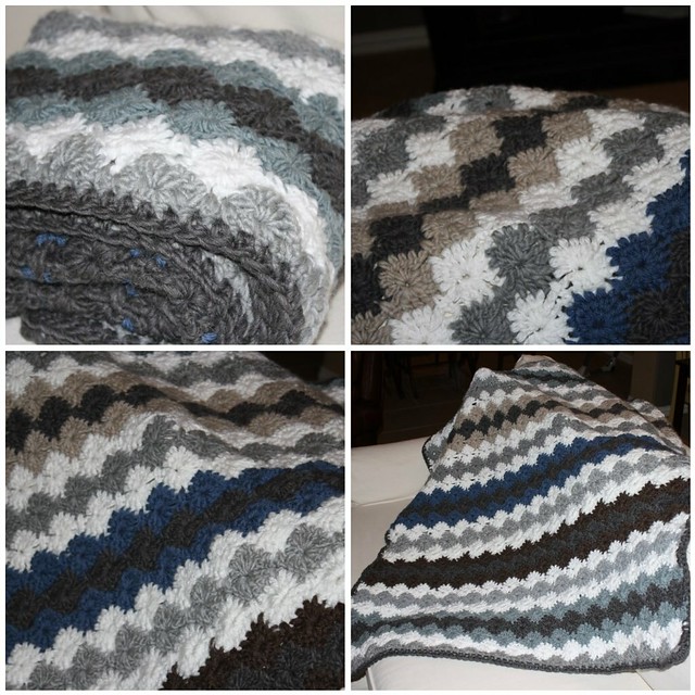 Kristen's crocheted blanket