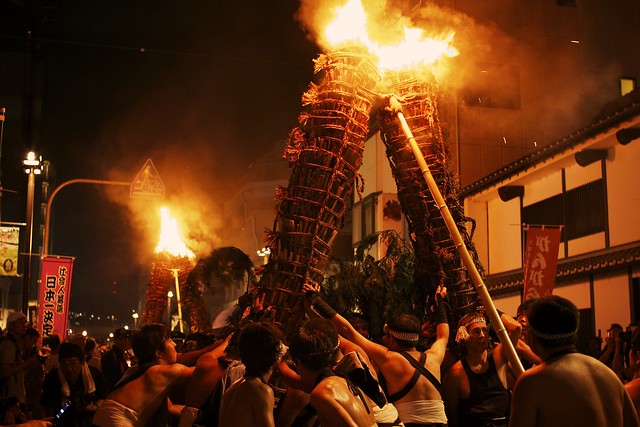 池田がんがら火祭り 2011