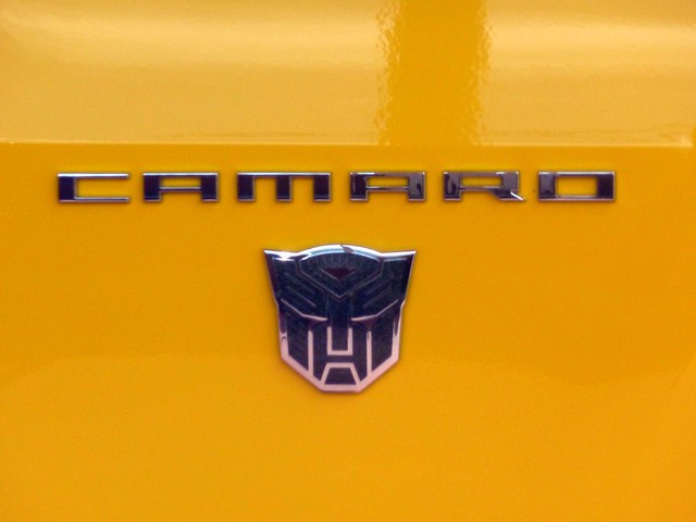 Chevy Camaro SS Transformers Edition Emblem Like my pics