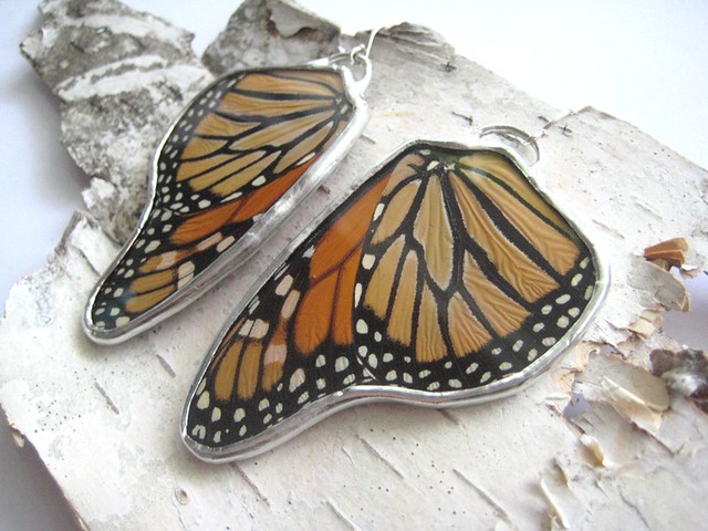 Custom  Earrings on Special Custom Made Earrings  Monarch Butterfly   Flickr   Photo