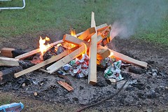 Campfires At Campsites Visited