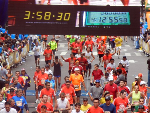 Maraton de la Ciudad de Mexico 2011 Maratonistas