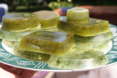 Homemade Mint Soap