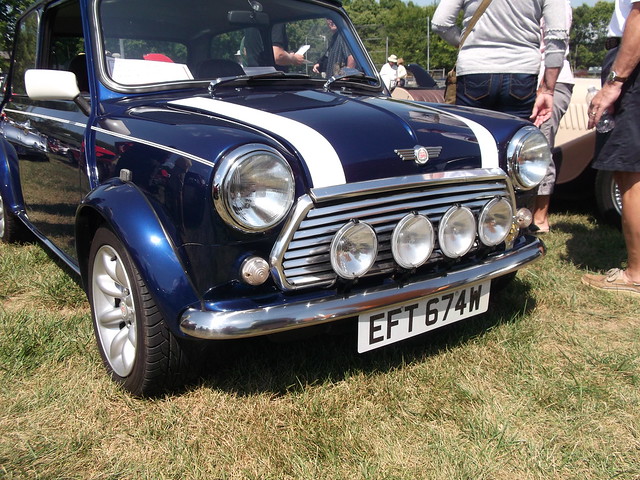 1980 Mini Cooper seen at the Indy British Motor Days held at Lions Park 