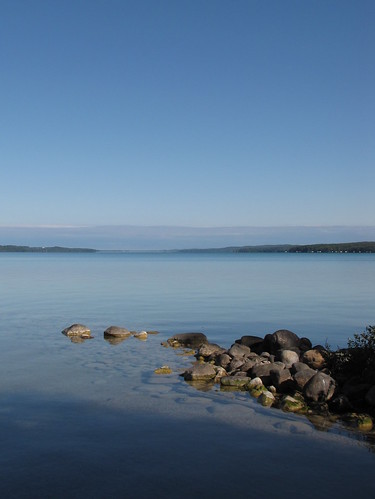 Torch Lake in the Morning