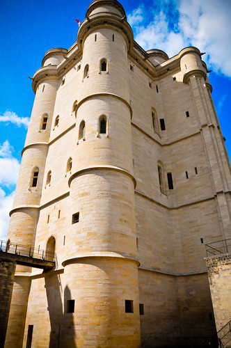 The Chatelet Tower and Donjon at Vincennes Castle - Paris France