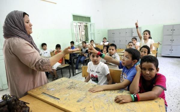 Starting school in Libya 17/09/11