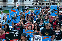 Aste Nagusia 2011 - Tercera manifestación antitaurina