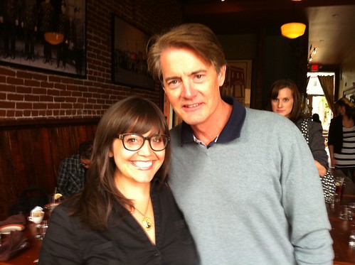 Kelsey and Kyle MacLachlan