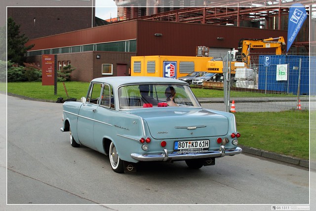 1960 Opel Rekord P2 08 The Rekord P II grew in size if not in wheelbase 
