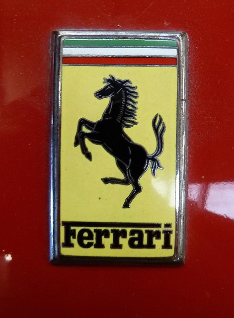 A Ferrari Cars Badge The company was founded in 1947