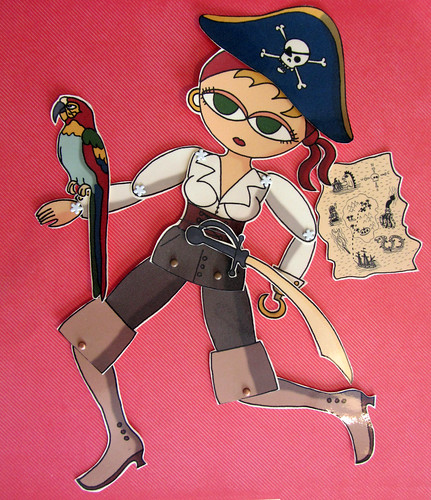 Pirate paper doll