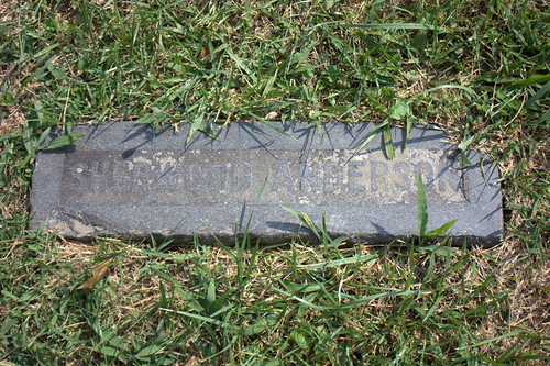 sherwood anderson grave marker