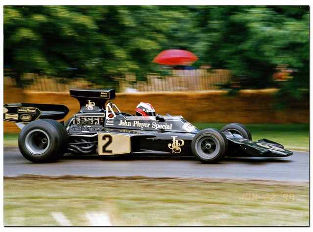 Johnny Herbert 1973 Lotus Ford Type 72 F1 Goodwood Festival of Speed 1997
