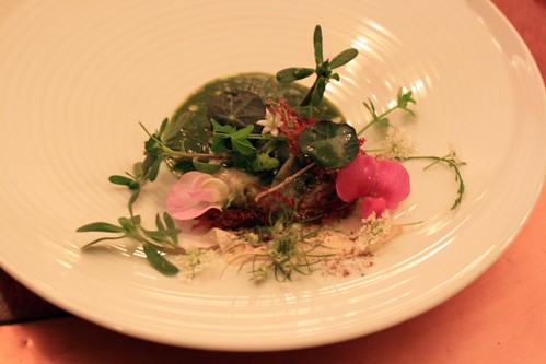 Town House - Chilhowie, VA - August 2011 - "Beef Cheek and Tongue . . . Pastoral (Cow's milk, Toasted Garlic, Horseradish, Grasses and Hay