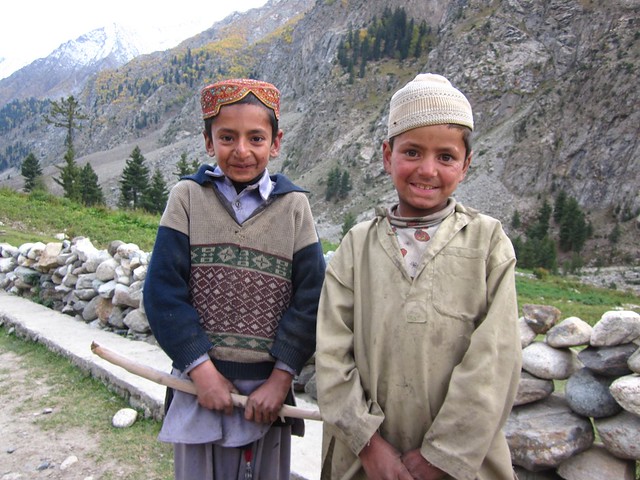 Cute little Pakistan children.