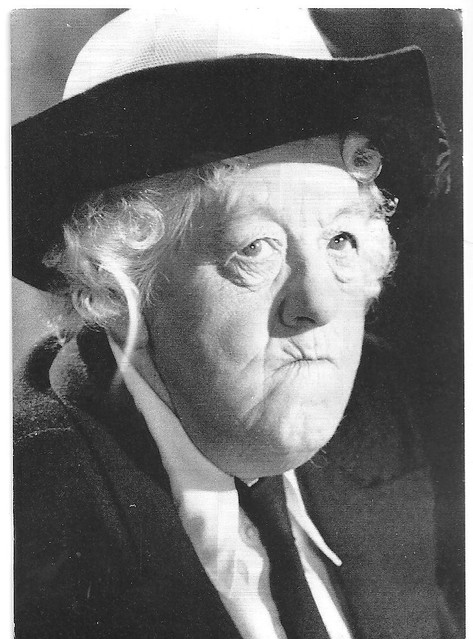 Margaret Rutherford Miss Marple Postcard from DE1093519 Thanks