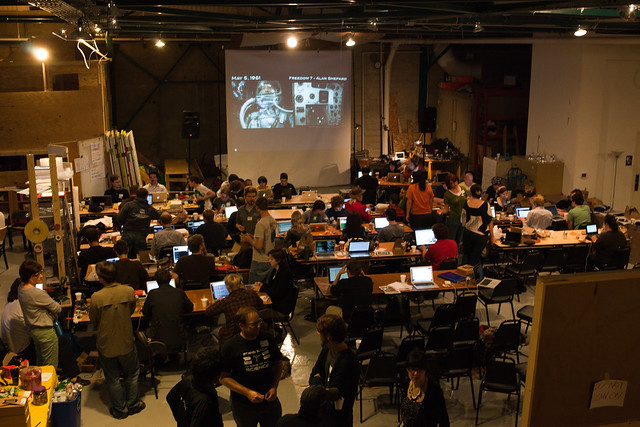 Mission control, Science Hack Day SF