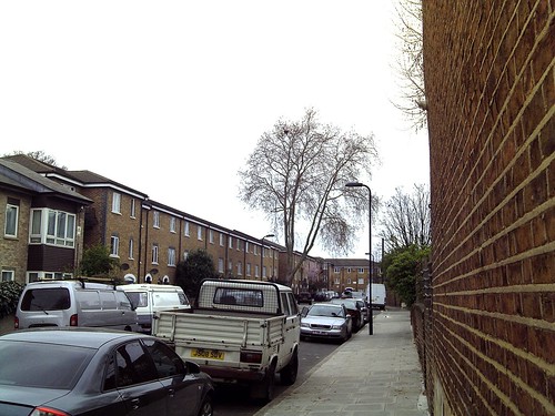Handley Road, Kingshold Estate, London E9, March 2012