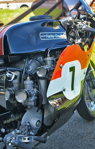 Harley XR750 Racer by Michael Bellee