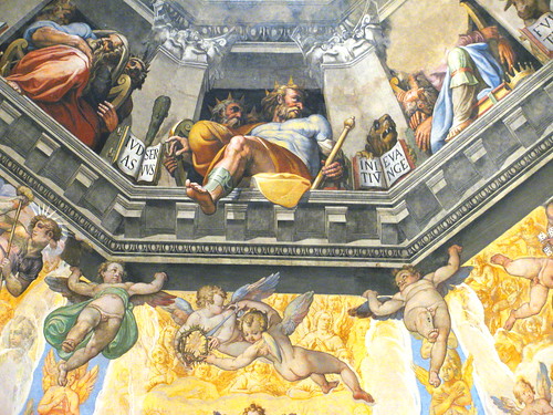 Frescos del "Juicio Final" de Vasari