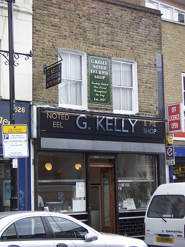 G Kelly Pie and Mash Shop
