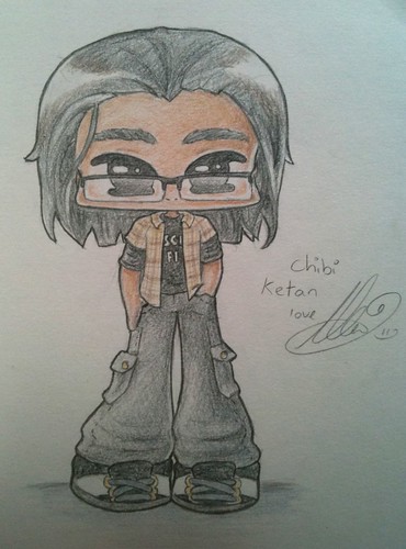 Chibi sketch of Ket by Destiny Blue
