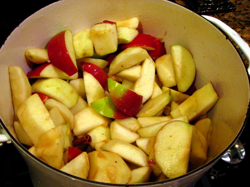 Apple Sauce - before cooking