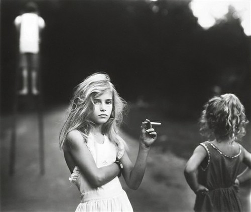 Sally Mann Candy Cigarette 1989