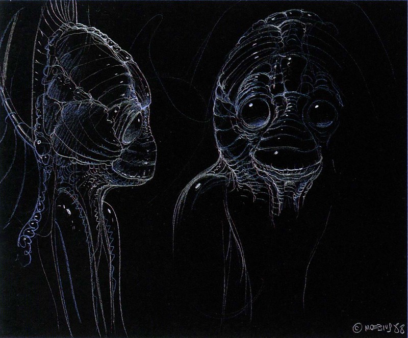 Moebius - Alien Concepts For Abyss 8