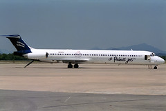 Private Jet MD-83 N915PJ GRO 16/06/1994