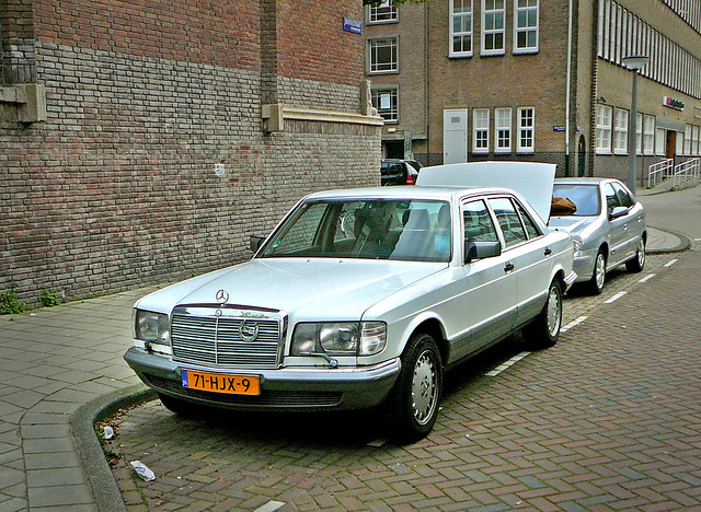 Mercedes 380 SEL W126 1985 Amsterdam 102010