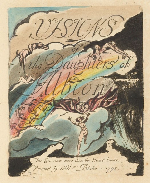 Visions of the Daughters of Albion (title page)