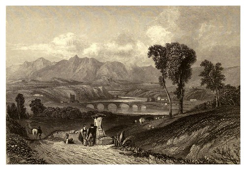 016-El rio Tiber-Finden's illustrations of the life and works of Lord Byron…1833-William y Edward Finden