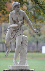 Statues in the park of Marly-le-Roi
