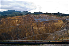 Martha golden mine in Waihi