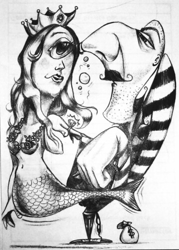 Cyclops Mermaid and Ze Unmasked Cat Burglar