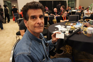 Dean Kamen and his @Gapingvoid Business Card