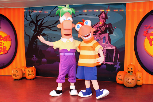 Meeting Phineas and Ferb